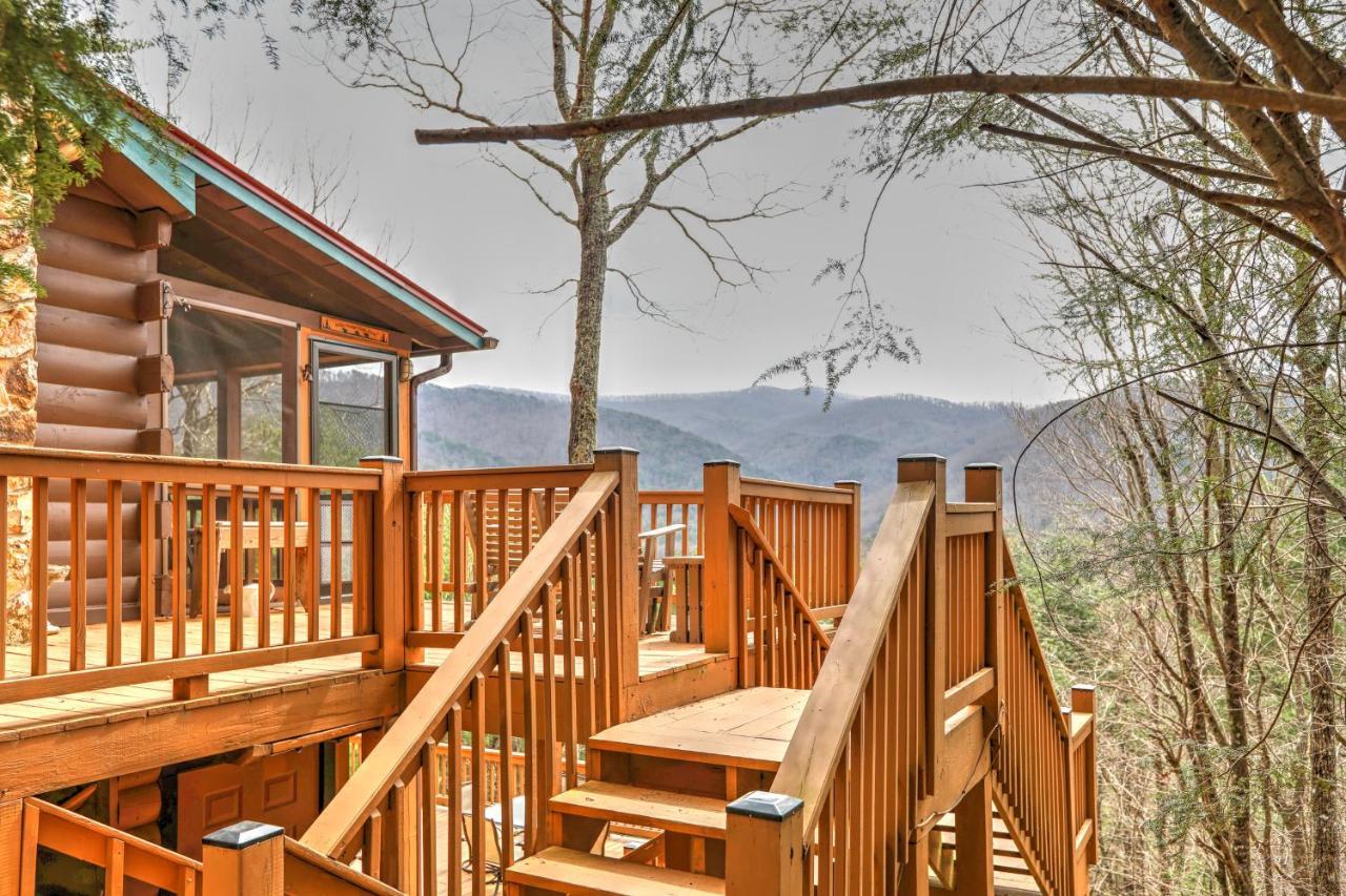 ブルーリッジ山脈 Antler Ridge Hideawayヴィラ エクステリア 写真