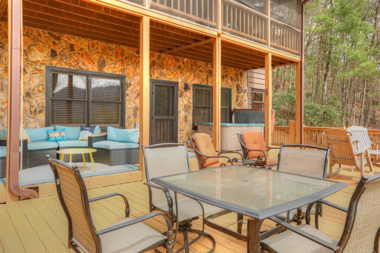 ブルーリッジ山脈 Antler Ridge Hideawayヴィラ エクステリア 写真