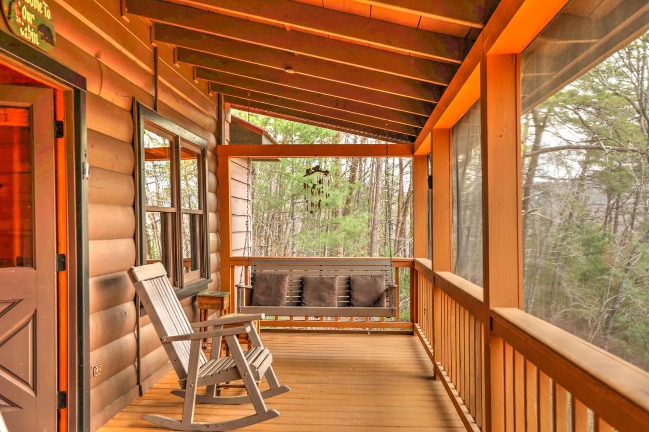 ブルーリッジ山脈 Antler Ridge Hideawayヴィラ エクステリア 写真
