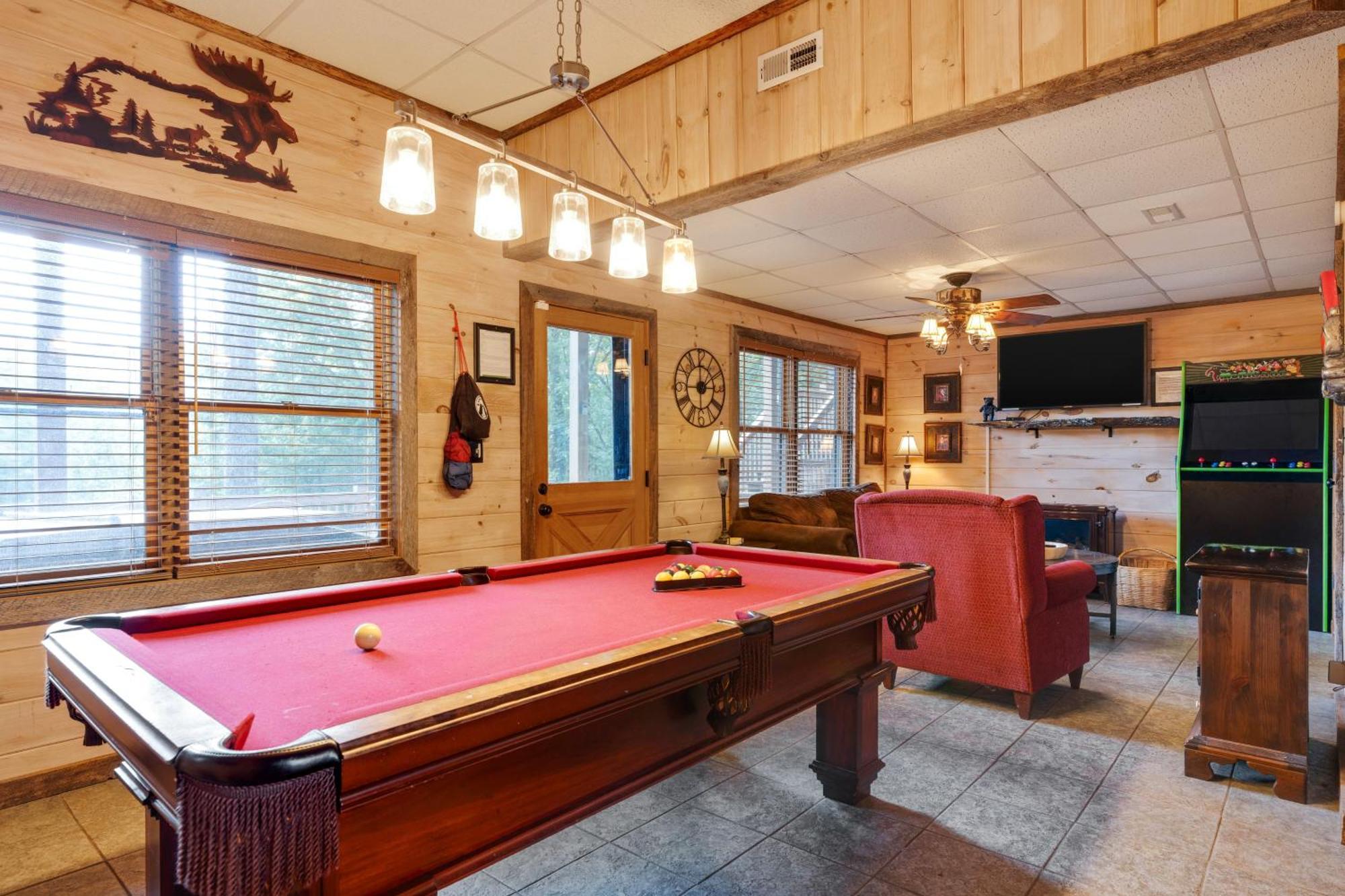 ブルーリッジ山脈 Antler Ridge Hideawayヴィラ エクステリア 写真